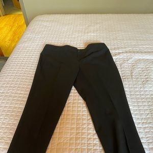 J Crew Super 120’s wool pants Black size 10